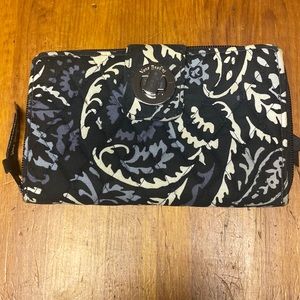 Vera Bradley Black and White Wallet
